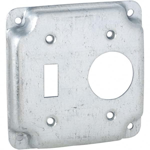 Hubbell-Raco - Steel Electrical Box Cover - Americas Industrial Supply