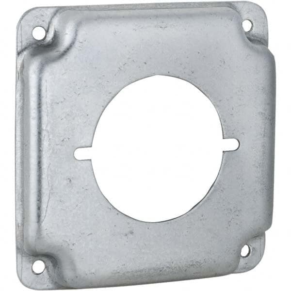 Hubbell-Raco - Steel Electrical Box Cover - Americas Industrial Supply