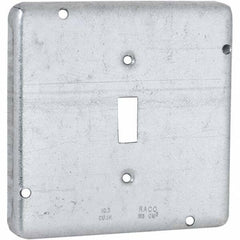 Hubbell-Raco - Steel Electrical Box Cover - Americas Industrial Supply