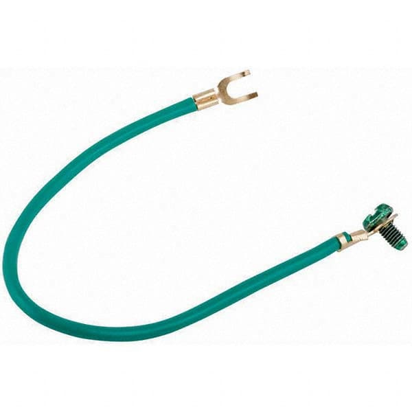 Hubbell-Raco - Pigtail Connectors Compatible Wire Size (AWG): 12-8 Terminal Type: Fork - Americas Industrial Supply