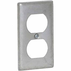 Hubbell-Raco - Steel Electrical Box Cover - Americas Industrial Supply