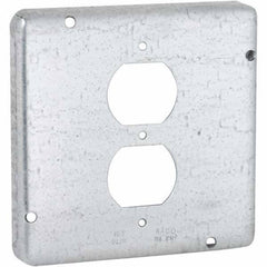 Hubbell-Raco - Steel Electrical Box Cover - Americas Industrial Supply