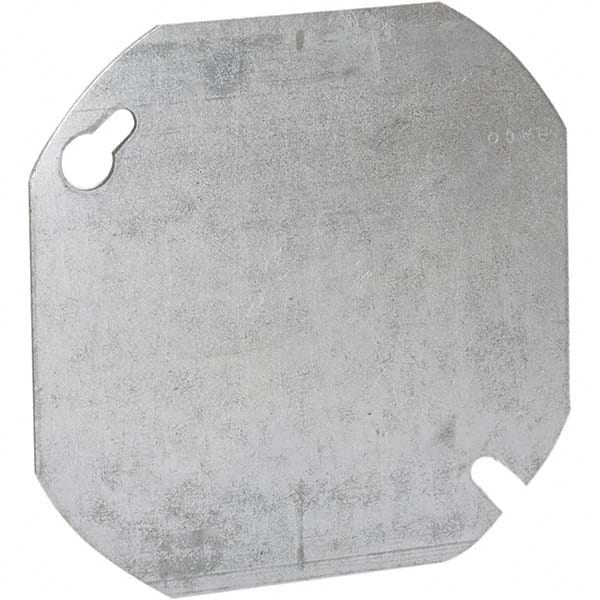 Hubbell-Raco - Steel Electrical Box Flat Cover - Americas Industrial Supply