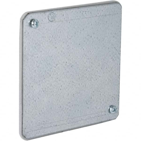 Hubbell-Raco - Steel Electrical Box Cover - Americas Industrial Supply