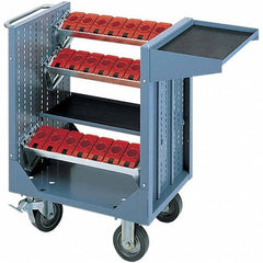 LISTA - CNC Storage Carts Style: CNC Tool Cart with Tool Carrier Taper Size: HSK 63A - Americas Industrial Supply