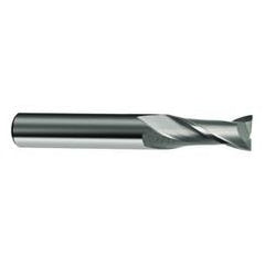 16mm Dia. x 92mm Overall Length 2-Flute Square End Solid Carbide SE End Mill-Round Shank-Center Cut-Uncoated - Americas Industrial Supply