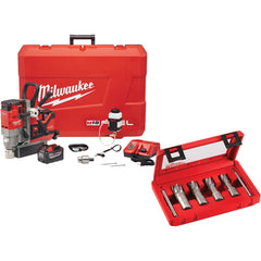 Milwaukee Tool - Portable Drill Presses Drill Type: Magnetic Chuck Size (Inch): 1-1/2 - Americas Industrial Supply