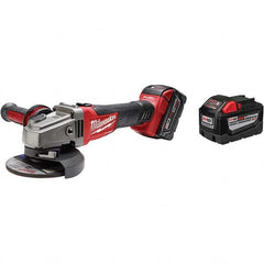 Milwaukee Tool - Angle & Disc Grinders Type of Power: Cordless Wheel Diameter (Inch): 4-1/2; 5 - Americas Industrial Supply