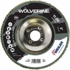 Weiler - Flap Discs Abrasive Type: Coated Flap Disc Type: Type 29 - Americas Industrial Supply