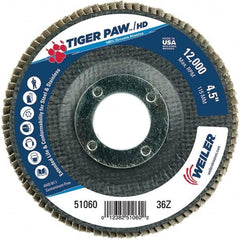 Weiler - Flap Discs Abrasive Type: Coated Flap Disc Type: Type 29 - Americas Industrial Supply