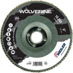 Weiler - Flap Discs Abrasive Type: Coated Flap Disc Type: Type 29 - Americas Industrial Supply