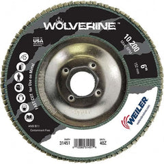Weiler - Flap Discs Abrasive Type: Coated Flap Disc Type: Type 29 - Americas Industrial Supply