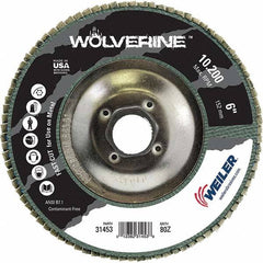 Weiler - Flap Discs Abrasive Type: Coated Flap Disc Type: Type 29 - Americas Industrial Supply