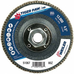 Weiler - Flap Discs Abrasive Type: Coated Flap Disc Type: Type 29 - Americas Industrial Supply
