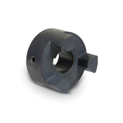 TB Wood's - Flexible Coupling; Type: Coupling Half ; Bore Diameter (Decimal Inch): 0.375 ; Maximum Bore Diameter (Inch): 0.375 ; Outside Diameter (Inch): 2.11 ; Overall Length (Inch): 0.81 ; Material: Sinter Carbon Steel - Exact Industrial Supply