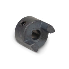 TB Wood's - Flexible Coupling; Type: Coupling Half ; Bore Diameter (Decimal Inch): 0.5 ; Maximum Bore Diameter (Inch): 0.5 ; Outside Diameter (Inch): 1.08 ; Overall Length (Inch): 0.63 ; Material: Sinter Carbon Steel - Exact Industrial Supply