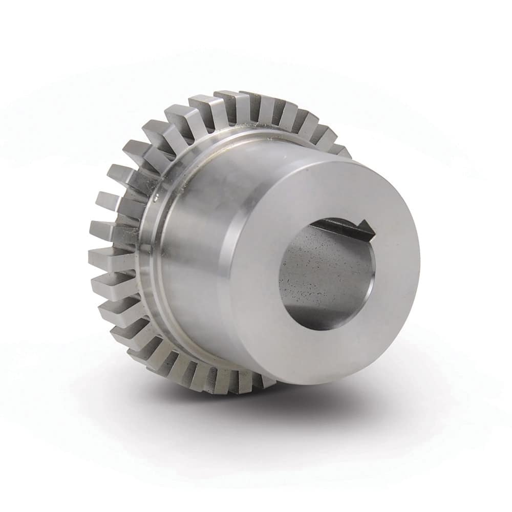 TB Wood's - Flexible Coupling; Type: Coupling Hub ; Bore Diameter (Decimal Inch): 4.9375 ; Maximum Bore Diameter (Inch): 4.9375 ; Outside Diameter (Inch): 8.56 ; Overall Length (Inch): 6.37 ; Material: Steel - Exact Industrial Supply