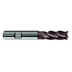 16mm Dia. - 92mm OAL - 4 FL Variable Helix Super-A Carbide End Mill - Americas Industrial Supply