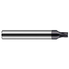 Harvey Tool - Square End Mills; Mill Diameter (Inch): 1/16 ; Mill Diameter (Decimal Inch): 0.0620 ; Length of Cut (Inch): 3/32 ; Length of Cut (Decimal Inch): 0.0930 ; Material: Solid Carbide ; Finish/Coating: AlTiN Nano - Exact Industrial Supply