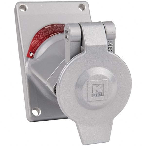 Hubbell Killark - Straight Blade Receptacles Receptacle Type: Single Receptacle Grade: Industrial - Americas Industrial Supply