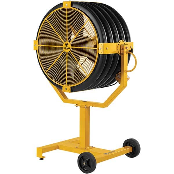 Big Ass Fans - Yellow Jacket, 30" OAW Mobile Pedestal Fan - Americas Industrial Supply