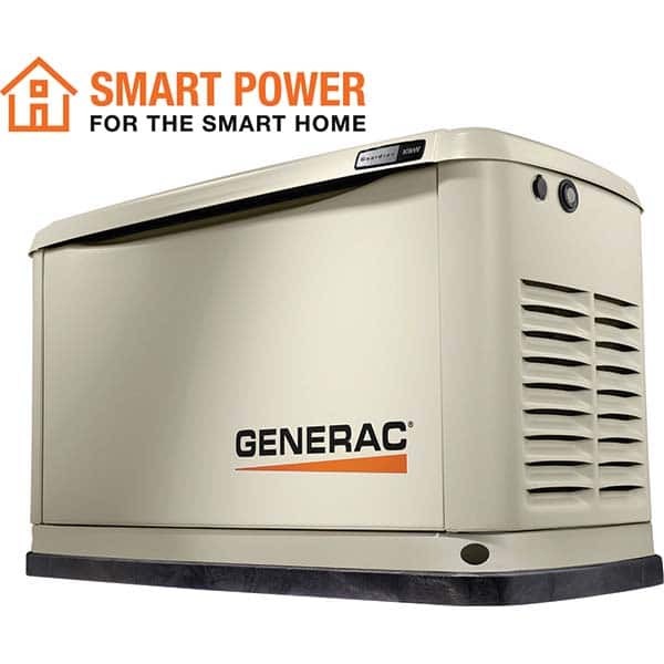 Generac Power - Standby Power Generators Generator Type: Air Cooled Fuel Type: Natural Gas; Liquid Propane (LP) - Americas Industrial Supply