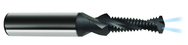 M14 x 2.0 2FL Carbide 2.5XD Drill/Thread Mill-Coolant Thru-TiCN - Americas Industrial Supply
