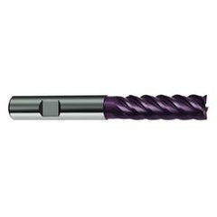 10mm Dia. - 80mm OAL - 5 FL Variable Helix Firex Carbide End Mill - Americas Industrial Supply