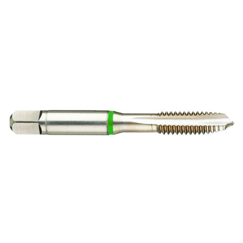 ‎5-40 3FL 2B Cobalt Spiral Point Plug Green Ring Tap-Bright Finish - Americas Industrial Supply