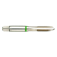 ‎5-40 3FL 2B Cobalt Spiral Point Plug Green Ring Tap-Bright Finish - Americas Industrial Supply