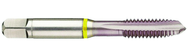 42433 2B 4-Flute Cobalt Yellow Ring Spiral Point Plug Tap-MolyGlide - Americas Industrial Supply