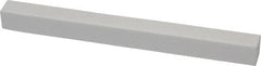 Norton - 220 Grit Aluminum Oxide Square Dressing Stick - 6 x 1/2 x 1/2, Very Fine Grade, Vitrified Bond - Americas Industrial Supply