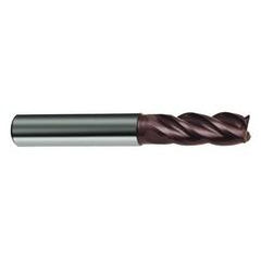 3/8" Dia. - 2" OAL - 4 FL Variable Helix Nano-A Carbide End Mill - Americas Industrial Supply