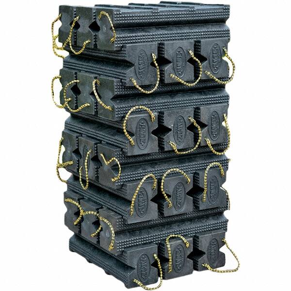 AME International - Cribbing Blocks & Sets Material: Recycled Plastic Height (Inch): 48 - Americas Industrial Supply