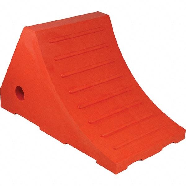 AME International - Wheel Chocks Width (Inch): 9-7/8 Height (Inch): 5.9100 - Americas Industrial Supply