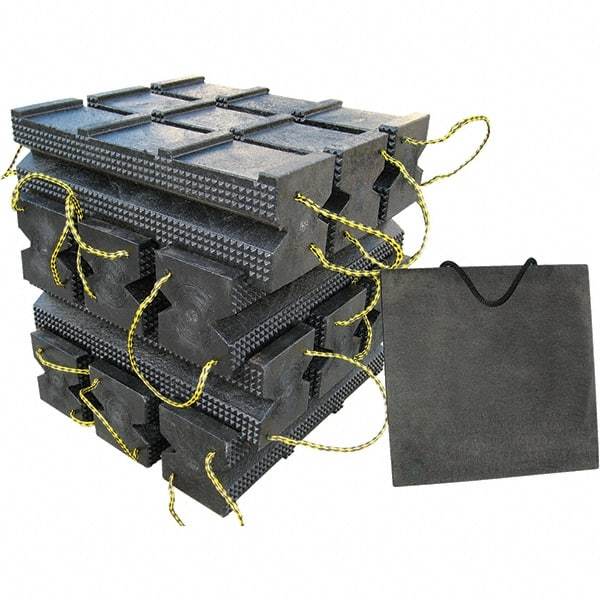 AME International - Cribbing Blocks & Sets Material: Recycled Plastic Height (Inch): 25 - Americas Industrial Supply