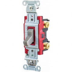 Hubbell Wiring Device-Kellems - Toggle Switches Switch Type: Heavy Duty Switch Sequence: Off-On - Americas Industrial Supply