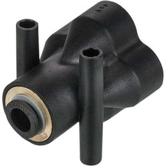 Legris - Plastic Push-To-Connect Tube Fittings Type: Union Y Tube Outside Diameter (Inch): 5/32 - Americas Industrial Supply