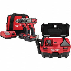 Milwaukee Tool - Cordless Tool Combination Kits Voltage: 18 Tools: Compact Drill/Driver; Impact Driver - Americas Industrial Supply