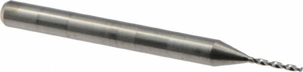 M.A. Ford - #68, 130° Drill Point, 1/8" Shank Diam, Fast Spiral Circuit Board Drill Bit - Americas Industrial Supply