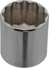 Proto - 1-5/16", 1/2" Drive, Standard Hand Socket - 12 Points, 1-55/64" OAL, Chrome Vanadium, Chrome Finish - Americas Industrial Supply