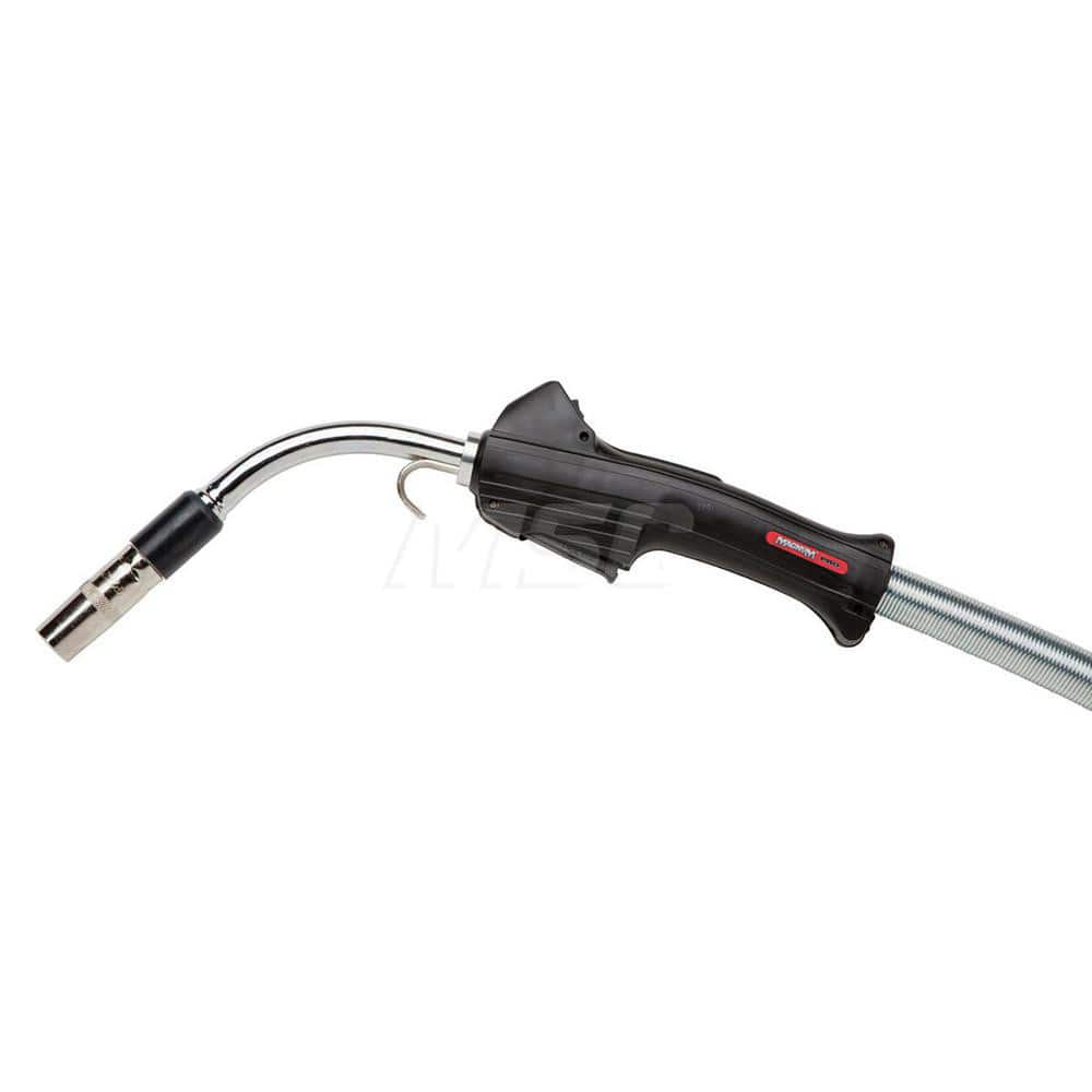 MIG Welding Guns; For Use With: Magnum ™ PRO; Length (Feet): 15 ft. (4.57m); Handle Shape: Curved; Neck Type: Rotatable; Trigger Type: Standard; For Gas Type: CO2; For Wire Type: Flux Core; Solid