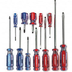 Crescent - Screwdriver Sets Screwdriver Types Included: Philips , Slotted Number of Pieces: 12 - Americas Industrial Supply