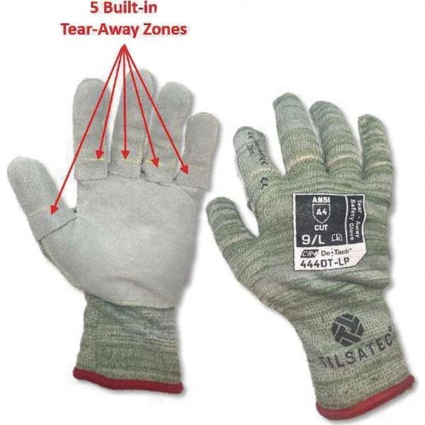 Tilsatec - Size S (7), ANSI Cut Lvl A4, Puncture Lvl 4, Abrasion Lvl 4, Cut & Puncture Resistant Gloves - Americas Industrial Supply