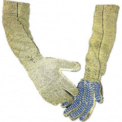 Tilsatec - Size M (8), ANSI Cut Lvl A9, Abrasion Lvl 3, PVC Coated Cut & Puncture Resistant Gloves - Americas Industrial Supply