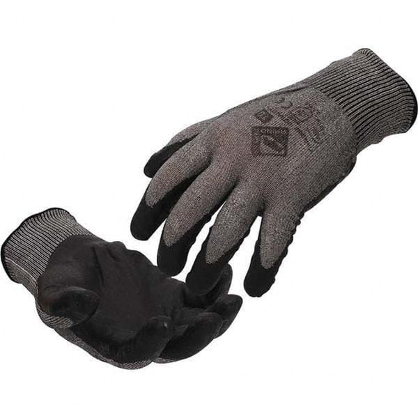 Tilsatec - Size XS (6), ANSI Cut Lvl A5, Puncture Lvl 3, Abrasion Lvl 4, Micro-Foam Nitrile Coated Cut & Puncture Resistant Gloves - Americas Industrial Supply