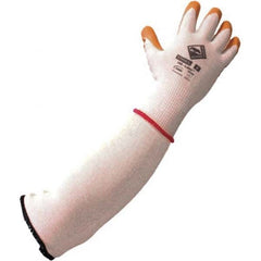 Tilsatec - Size S (7), ANSI Cut Lvl A9, Puncture Lvl 4, Abrasion Lvl 4, Latex Coated Cut & Puncture Resistant Gloves - Americas Industrial Supply