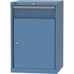 LISTA - 1 Drawer, 84 Compartment Bright Blue Steel Modular Storage Cabinet - Americas Industrial Supply