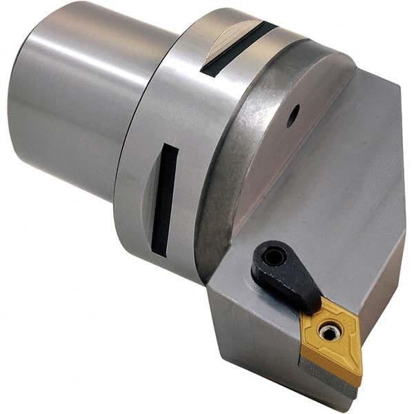 Techniks - Size C6 75mm External Left Hand Modular Turning & Profiling Cutting Unit Head - Americas Industrial Supply