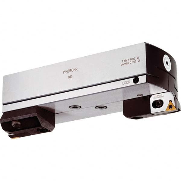 Techniks - Size D400, 11.417" Min Diam, Right Hand Modular Boring Cutting Unit Head - Americas Industrial Supply